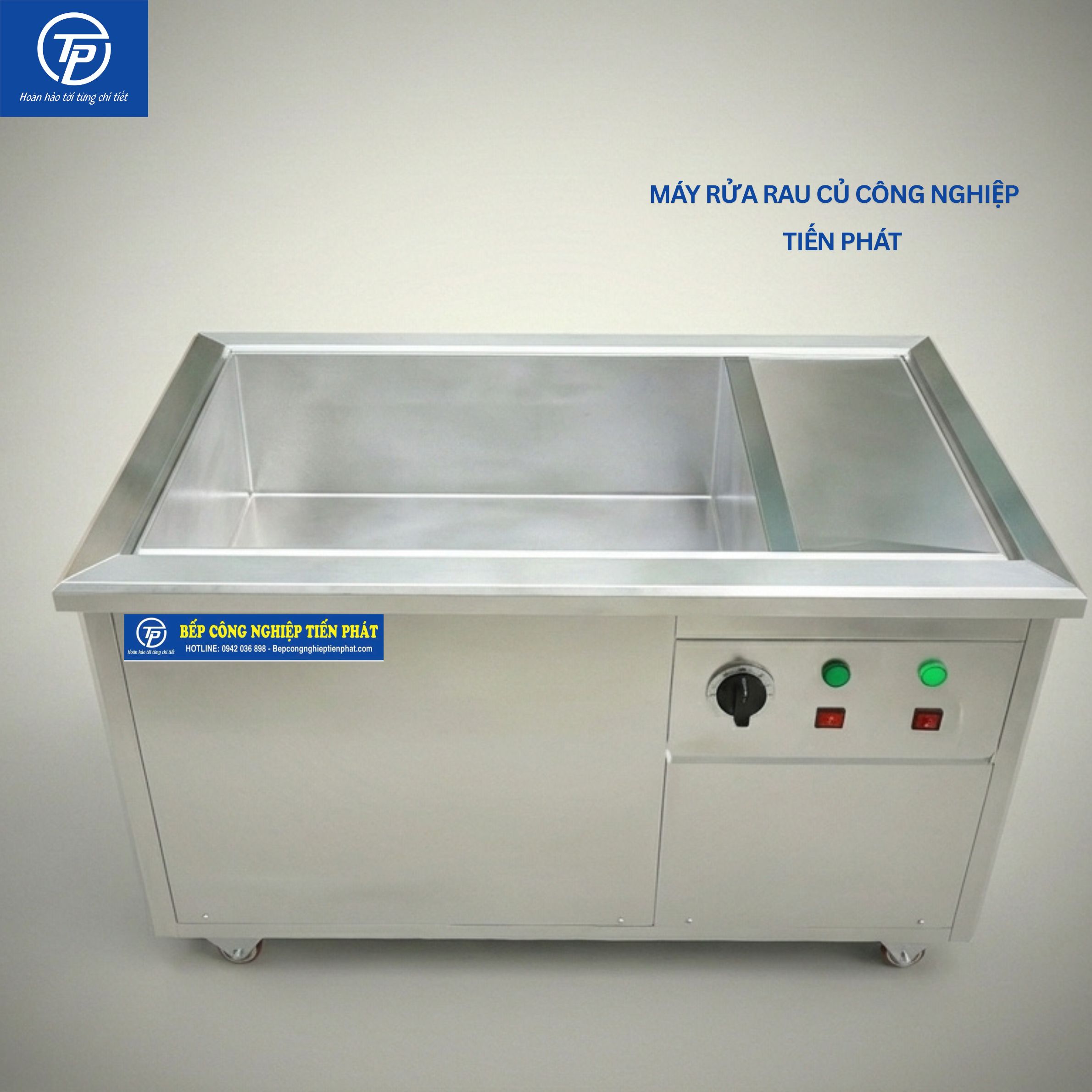 Máy Rửa Rau Củ Công Nghiệp 2m